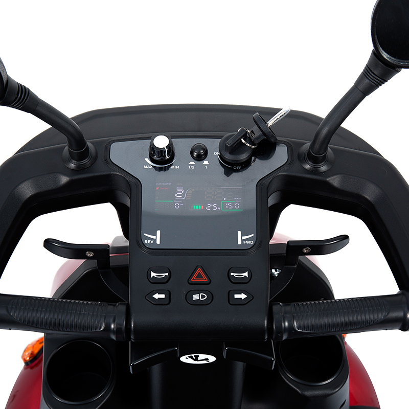 TK-500 Heavy Duty High-Power 4 Wheels All-Terénna elektrická rekreačná kolobežka