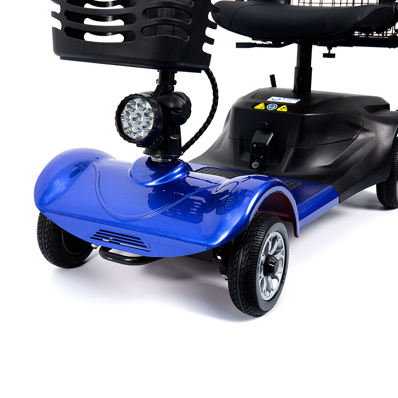 YL-08S Ťažká štvorkolesová skladacia pohyblivá kolobežka s 12° stúpaním