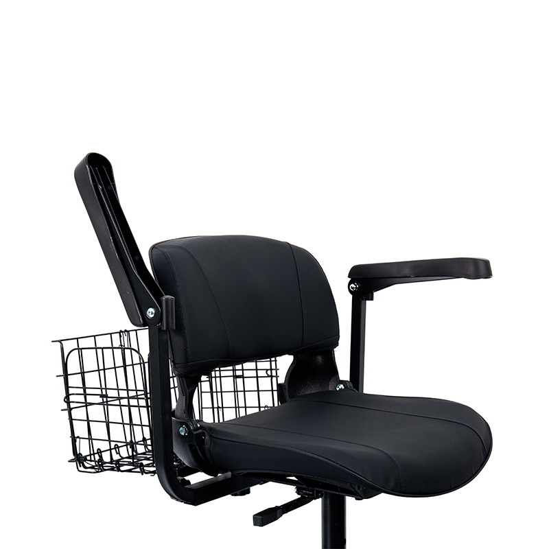 YL-07 4-kolesový pohyblivý skladací elektrický skúter s košíkom