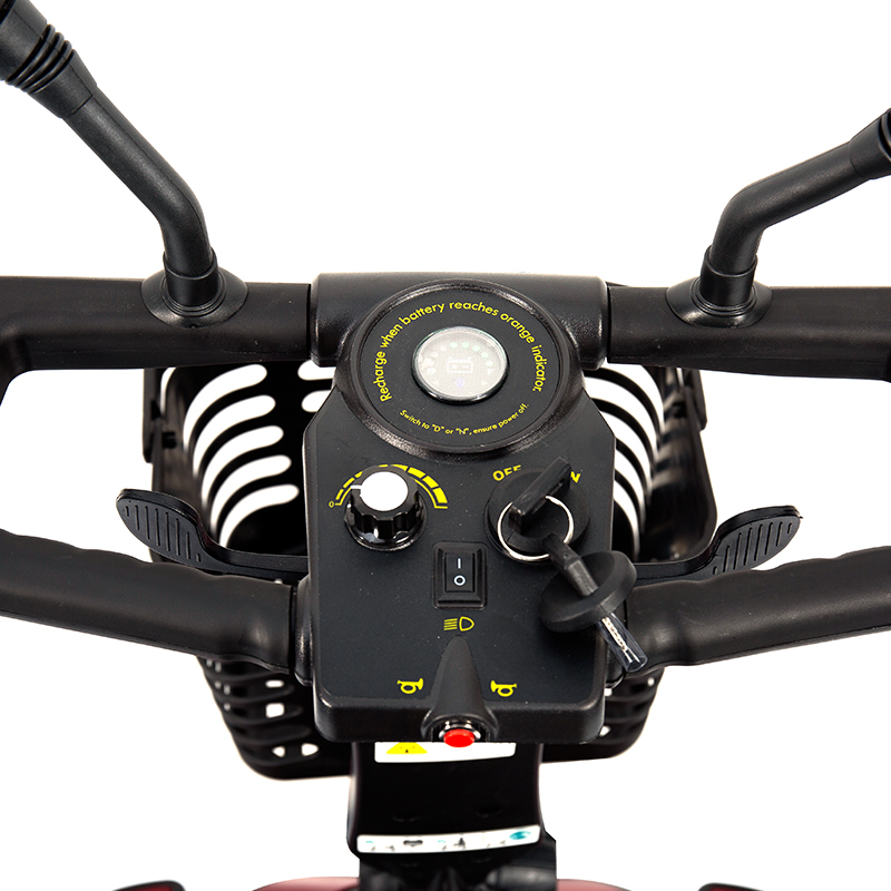 YL-01S 4-kolesový prenosný skladací motorizovaný skúter pre starších ľudí