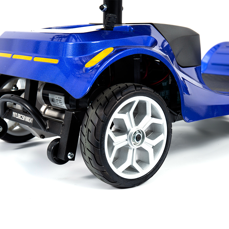 YL-09S Skladacia motorová kolobežka s dlhým dosahom 20 km pre dospelých a seniorov