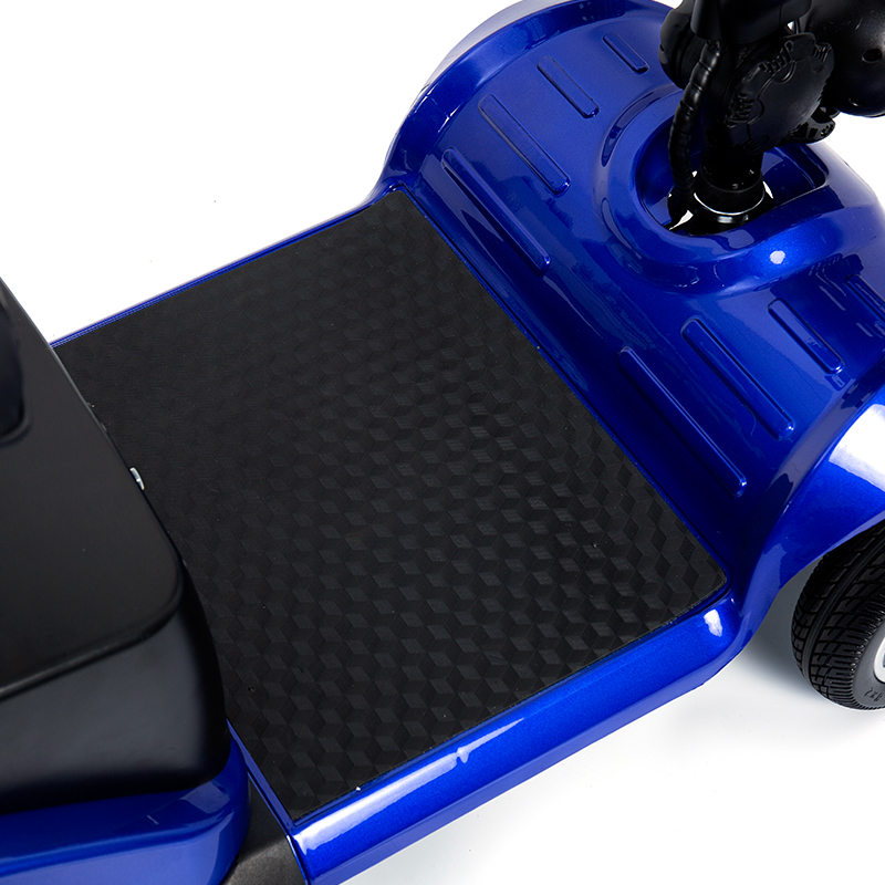 YL-09B Skladacia 4-kolesová ľahká pohyblivá kolobežka s košíkom