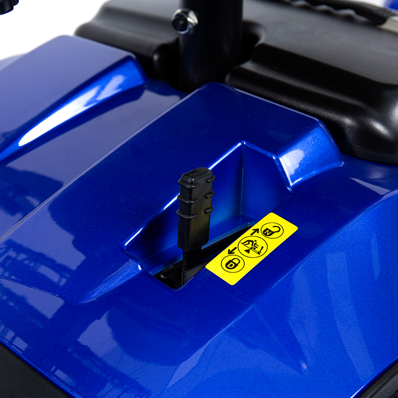 YL-09B Skladacia 4-kolesová ľahká pohyblivá kolobežka s košíkom