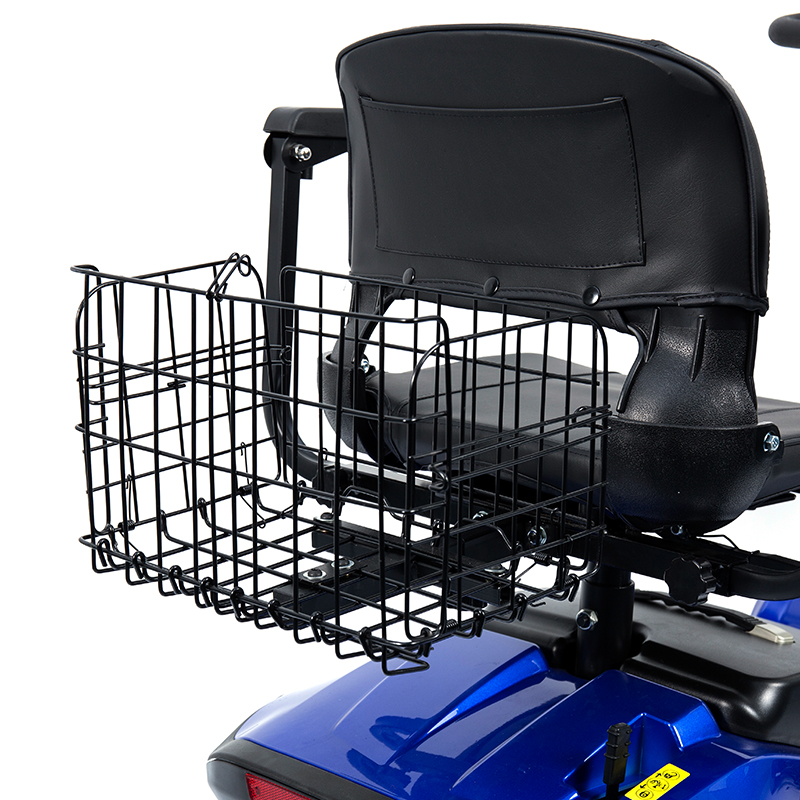 YL-09B Skladacia 4-kolesová ľahká pohyblivá kolobežka s košíkom