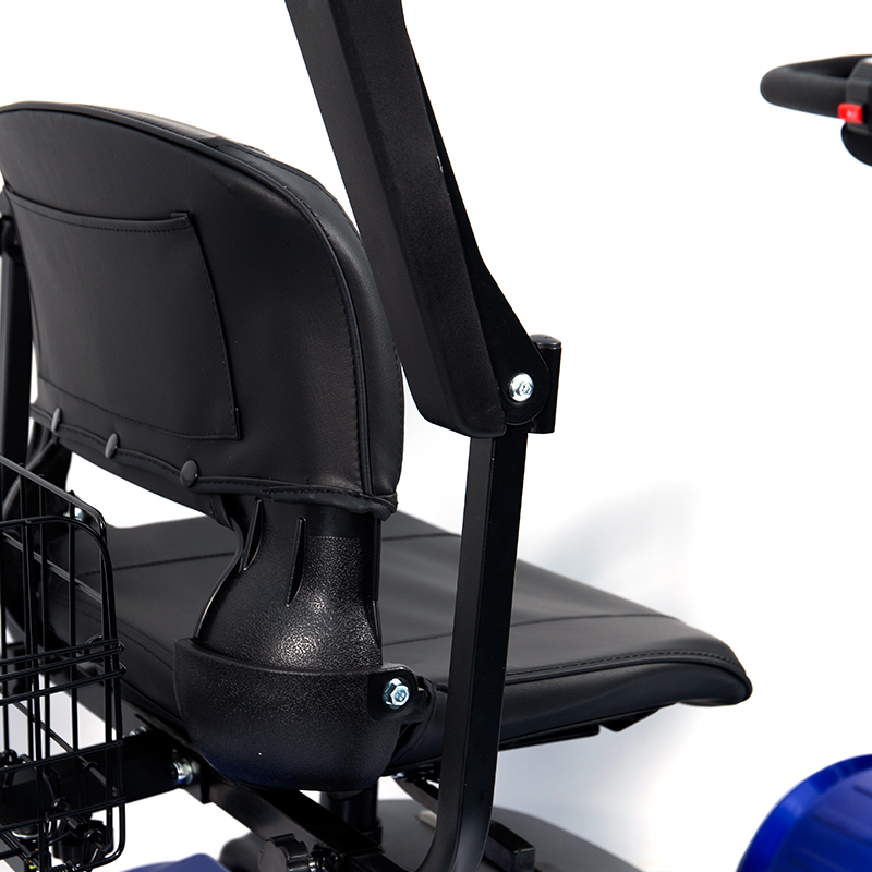 YL-09B Skladacia 4-kolesová ľahká pohyblivá kolobežka s košíkom