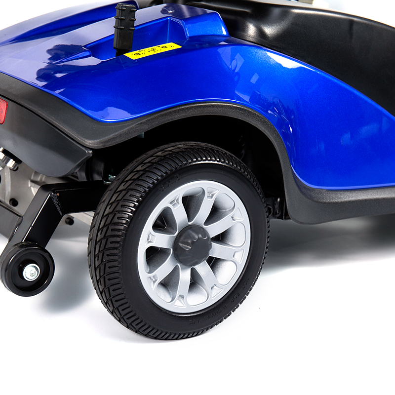 YL-09B Skladacia 4-kolesová ľahká pohyblivá kolobežka s košíkom