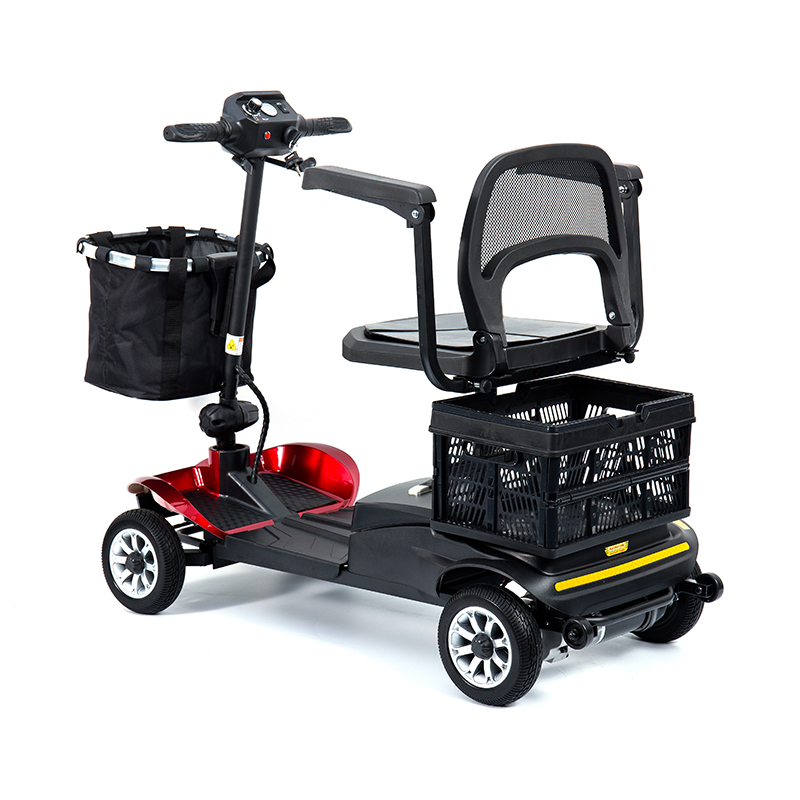 YL-02 Ľahký 4-kolesový skúter pre seniorov s otočným sedadlom o 360°