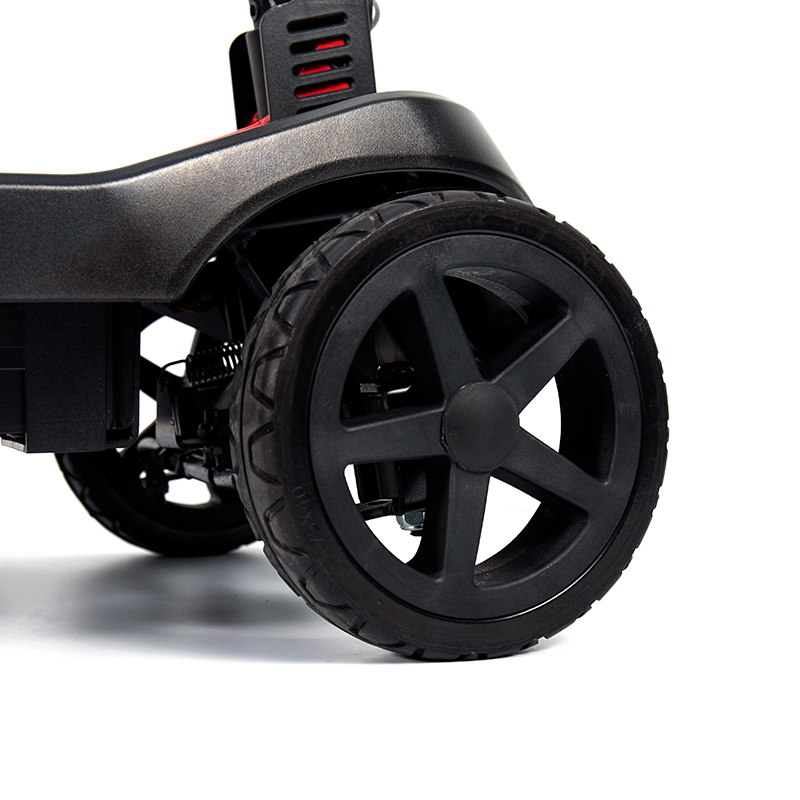 YL-985S 4 kolesá Ľahký prenosný skladací cestovný elektrický skúter