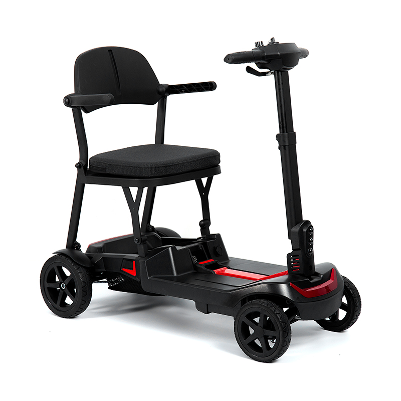 YL-985S 4 kolesá Ľahký prenosný skladací cestovný elektrický skúter