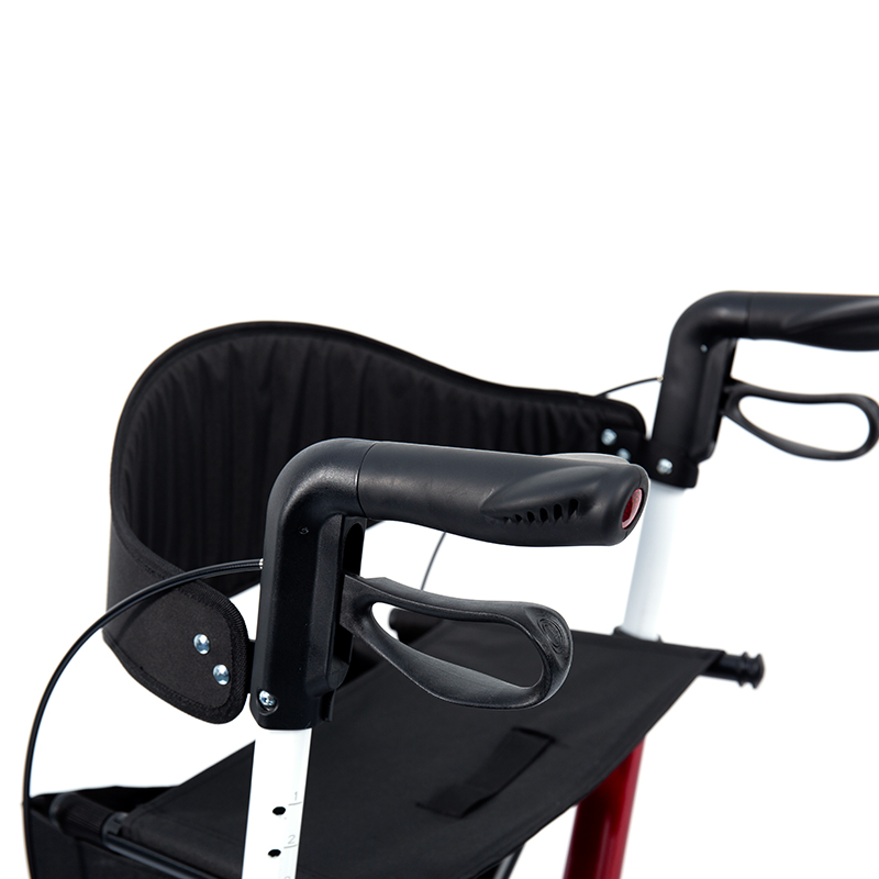 Ľahký valček HES-R306 – skladací, kolieska TPR, nastaviteľný, nosnosť 150 kg